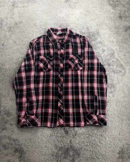 RUSS K "MIDNIGHT OUTLAW" FLANNEL (XS-S)