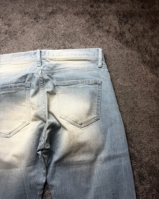 COOK JEANS "BLEACHED WOUNDS" DENIM (M)