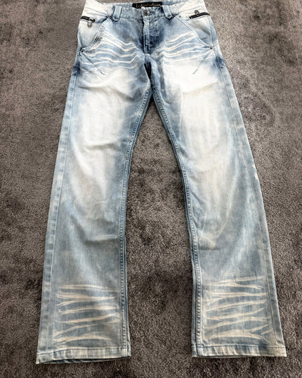 KARL KANI "ICE WASH WAVE" DENIM