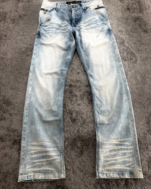 KARL KANI "ICE WASH WAVE" DENIM (M)