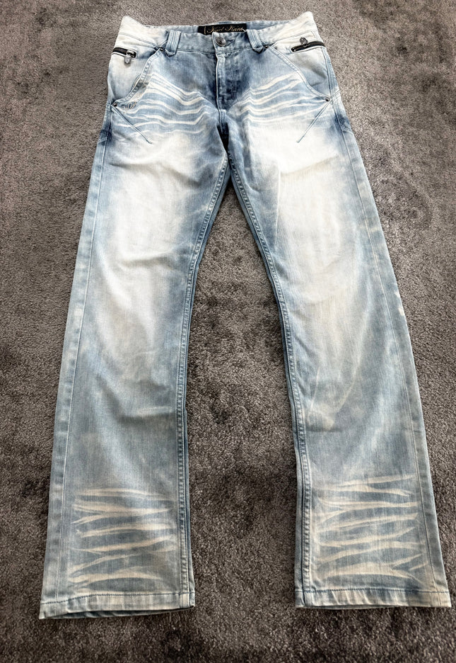 KARL KANI "ICE WASH WAVE" DENIM