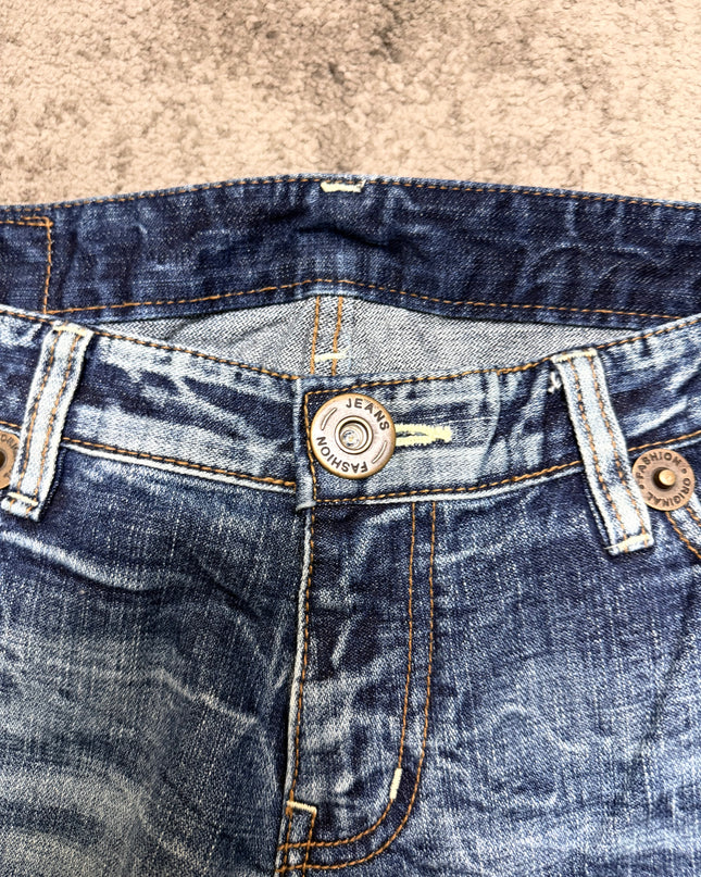 TOTO JEANS "GHOST FADE" DENIM