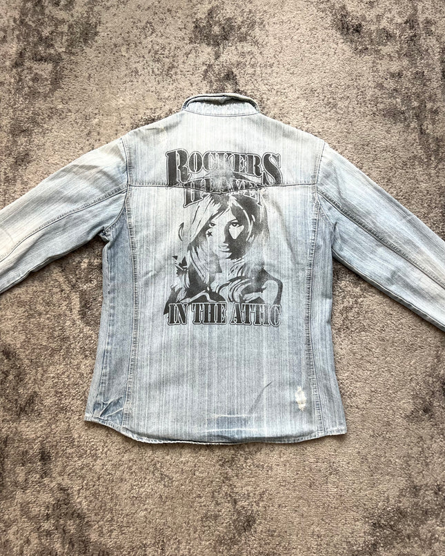 INTHEATTIC "ROCKERS HEAVEN" DENIM JACKET