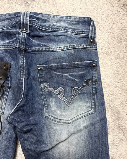 COOK JEANS "TORN ROUTINE" DENIM