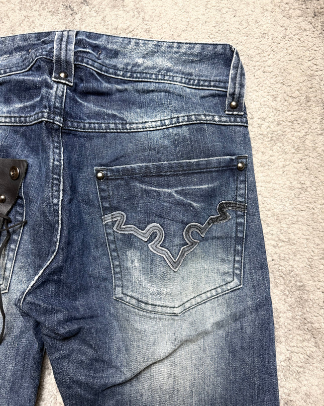 COOK JEANS "TORN ROUTINE" DENIM