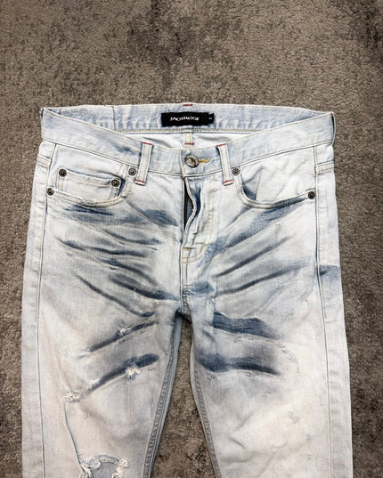 JACKROSE "WHITE PHANTOM" DENIM
