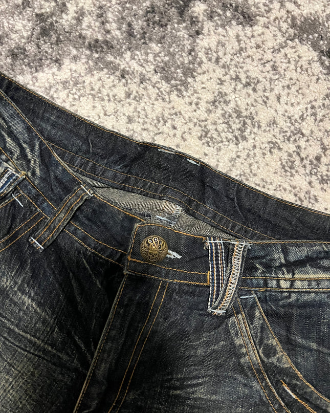 Sky Bomber Japanese Flared Denim
