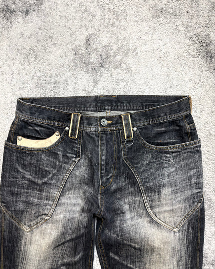 NICOLE CLUB "ASH FADE" DENIM