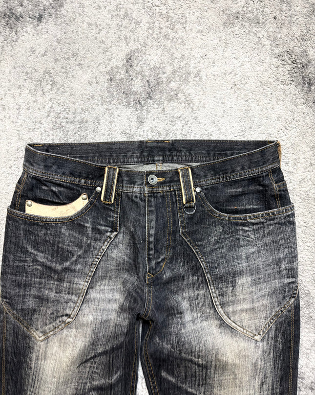 NICOLE CLUB "ASH FADE" DENIM