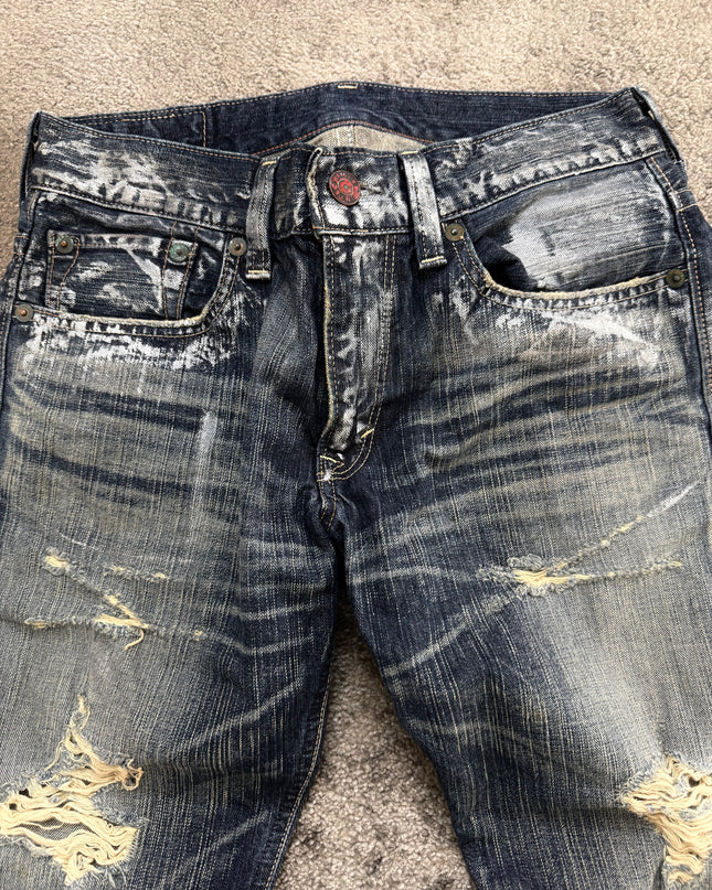BLUE TRIP "CRASH FADE" DENIM