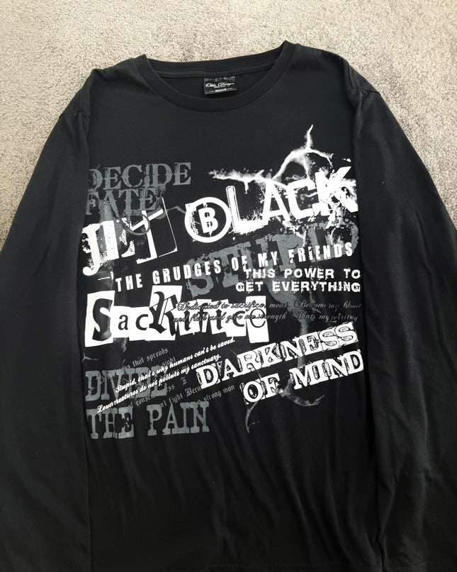 OBLO "BLACK NOISE MANIFESTO" LONGSLEEVE (S)