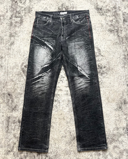 LOWBOX STONE WASH STRAIGHT LEG