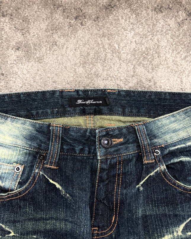 ROOT THREE "TOXIC FADE" DENIM