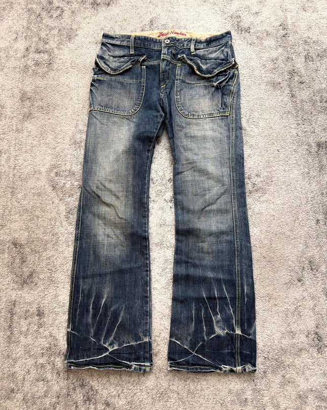 BACKNUMBER "SHADOW CURVE" DENIM