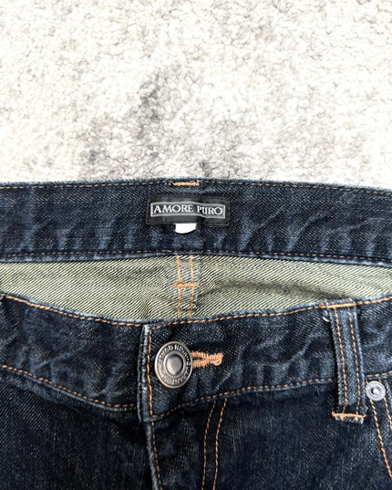 AMORE PURO "CRIMSON FADE" DENIM