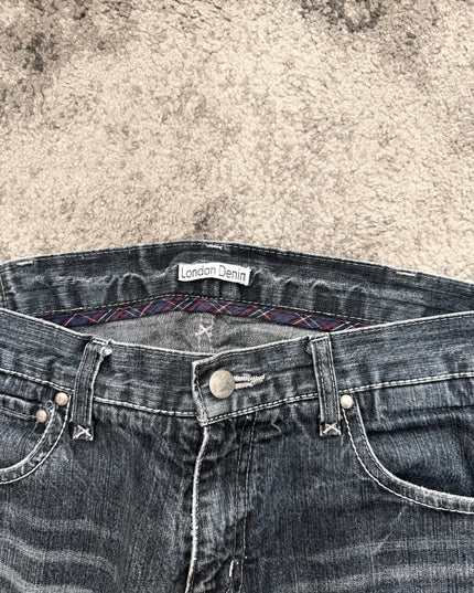 LONDON DENIM "SHADOW FLARE" DENIM