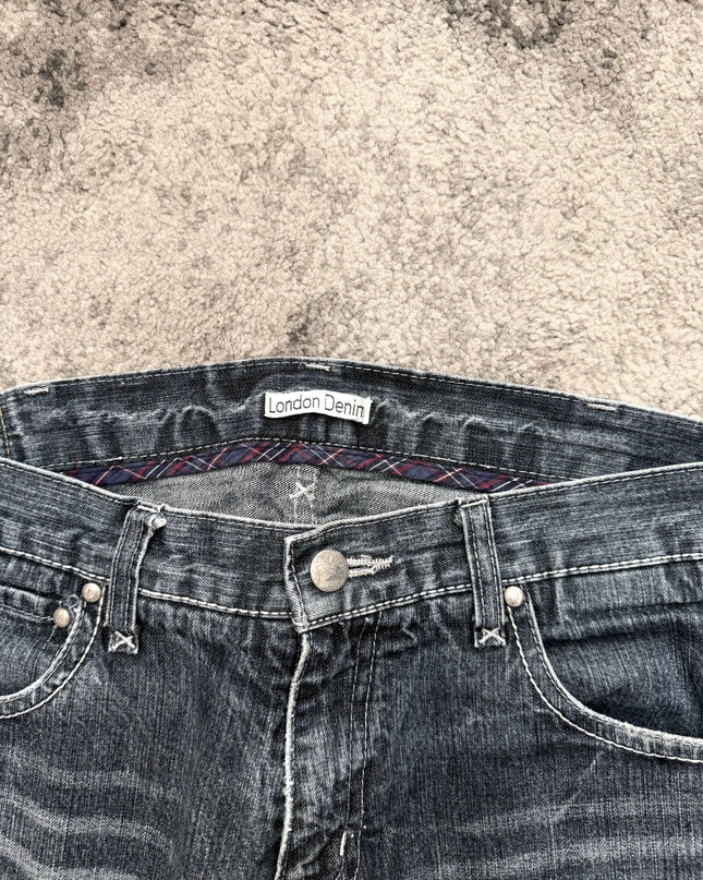 LONDON DENIM "SHADOW FLARE" DENIM