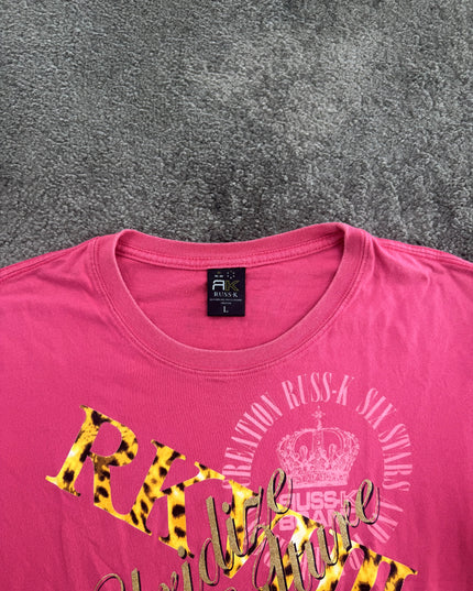 RUSS K "NEON REBELLION" TEE (M)