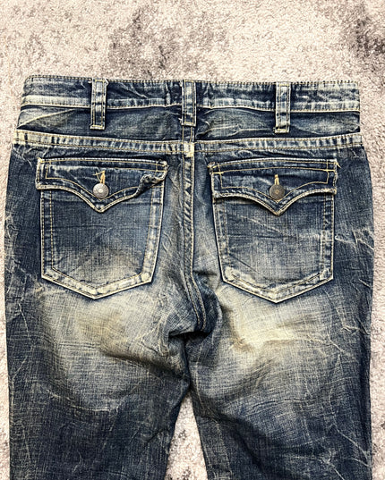 PINBALL "CRASH FADE" DENIM