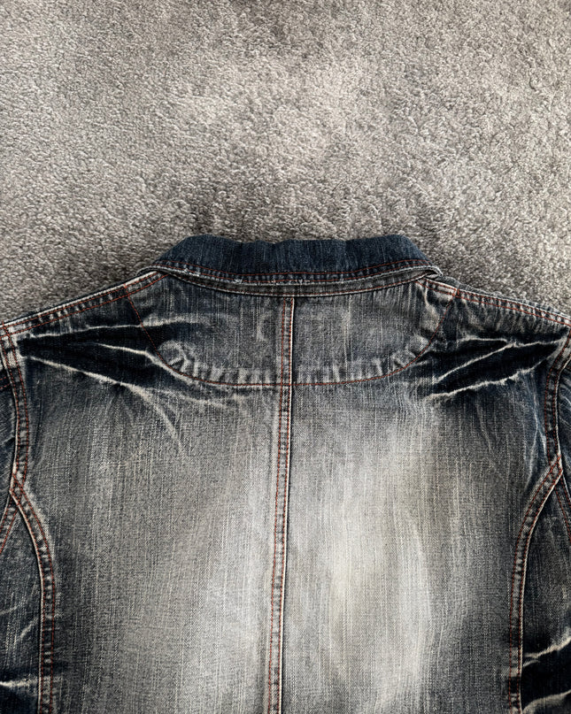 LOWBOX "GHOST FADE" DENIM JACKET (M)
