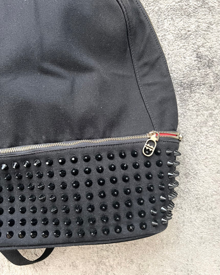 DIAVEL "CRIMSON SPIKES BLACK" BACKPACK