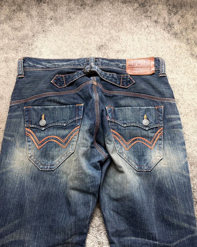 EDWIN XV "AFTERGLOW INDIGO" DENIM