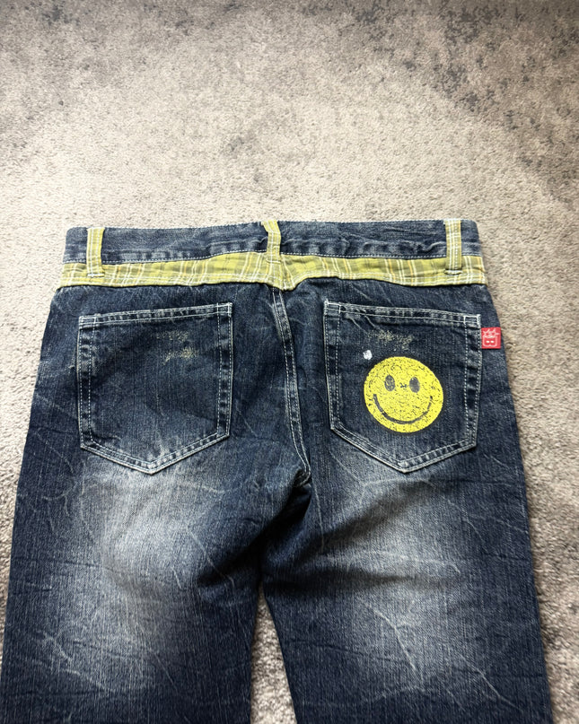 BUZZ SPUNKY "DISTRESSED PATCH" DENIM