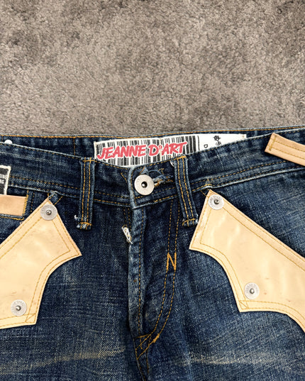 JEANNE D ART "REBEL PANEL" DENIM (S-M)