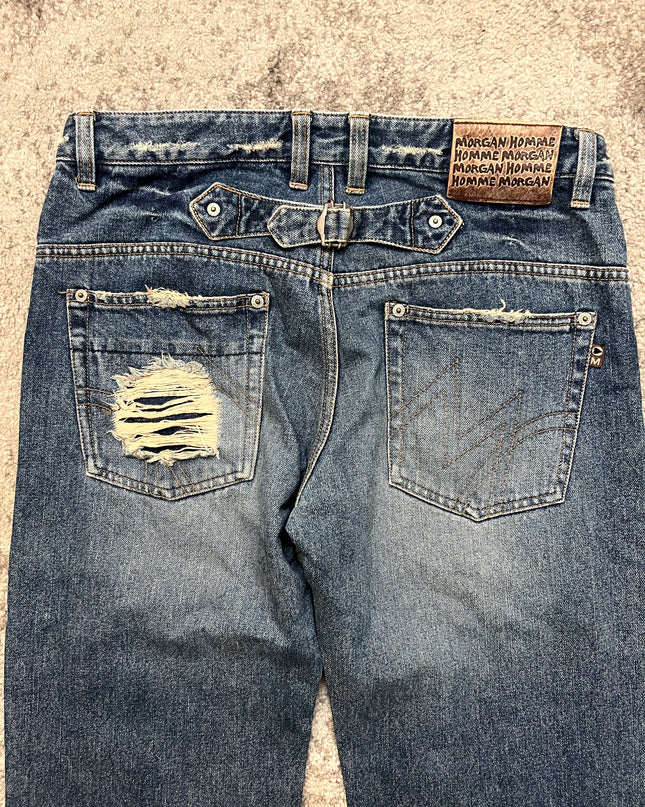 MORGAN "DESTROYED CORE" DENIM