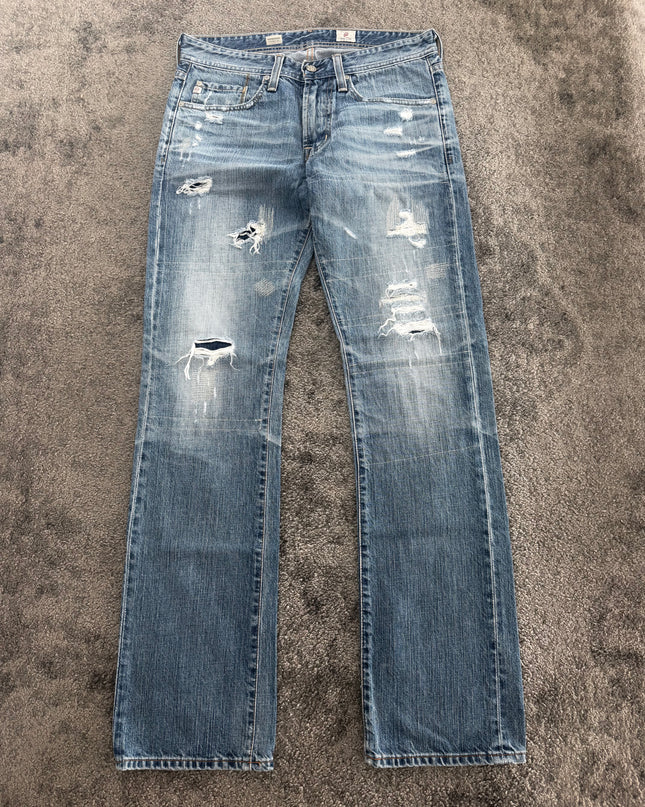 ADRIANO GOLDSCHMIED "DUST FADE" DENIM (M)