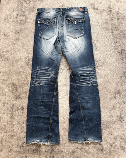 NICOLE CLUB "TWISTED INDIGO" DENIM