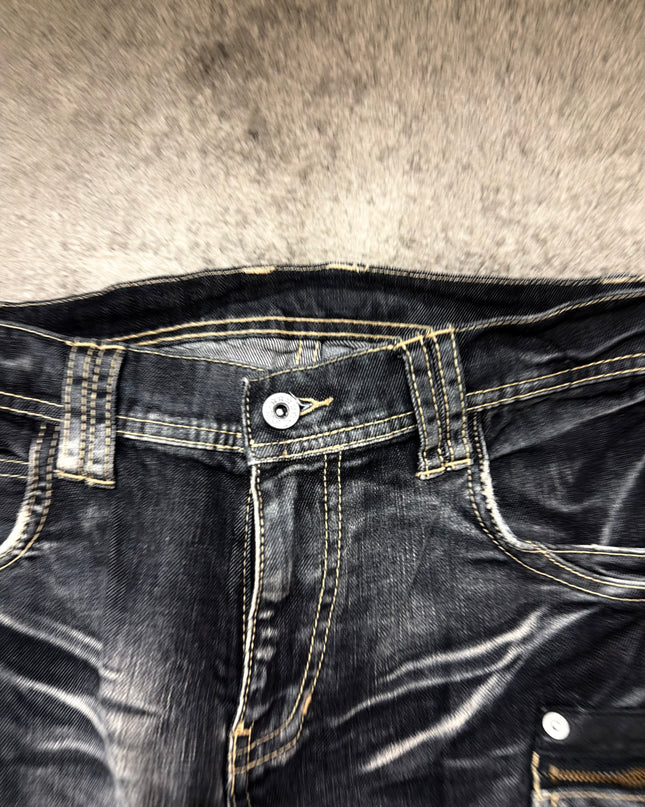 MICHEL KLEIN "SHADOW ANATOMY" DENIM