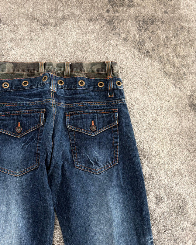NYLAUS "INDUSTRIAL FADE CODE" DENIM (S-M)