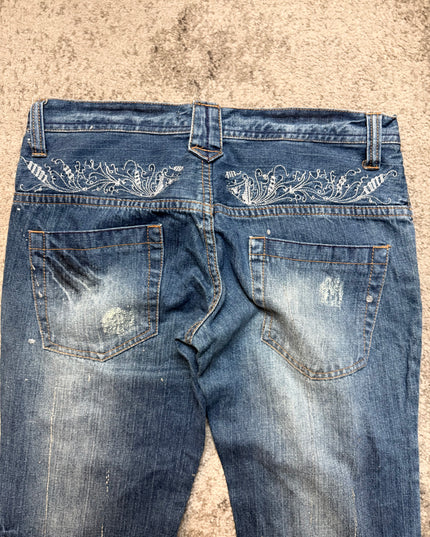 ROOT THREE "PAINTSTORM RAIL" DENIM