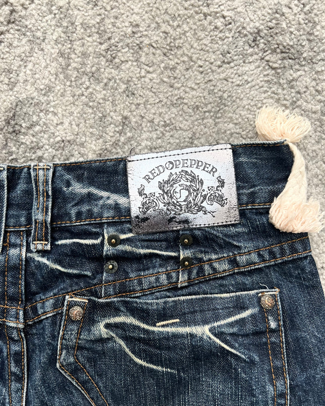 RED PEPPER "PARADE CUT" DENIM