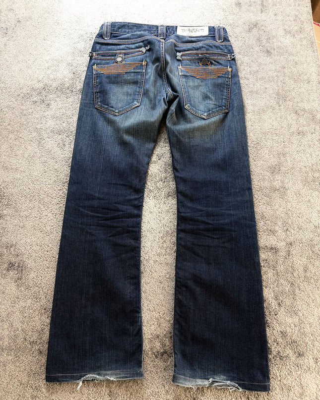 TAVERNITI "SHADOW INDIGO" DENIM