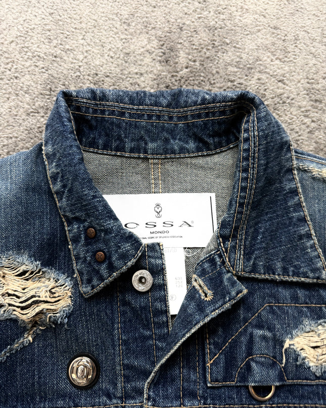 OSSA "BROKEN RITUAL" DENIM JACKET