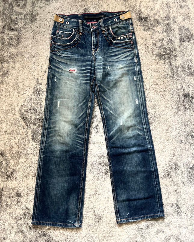 RED PEPPER WASHED DENIM 
