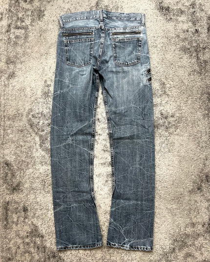 ORIRIN "ZIPPER-SCAR" DENIM