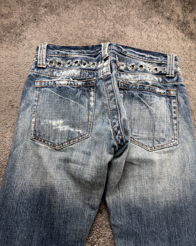 PINBALL "STUDDED DISTRESSED" DENIM (S-M)