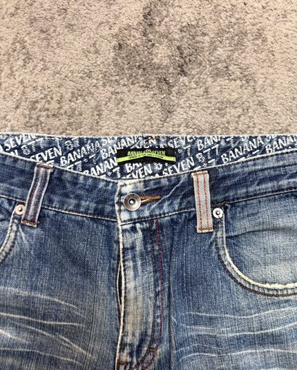 BANANA SEVEN "ECHO FADE" DENIM