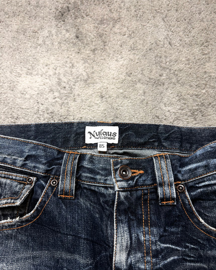 NYLAUS "CRUSHED SILENCE" DENIM