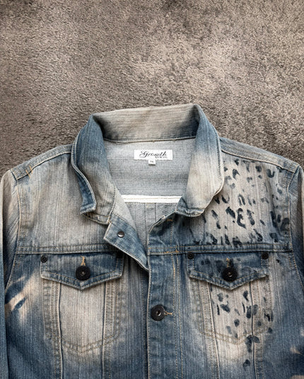 GROWTH "BLEACH STORM" DENIM JACKET