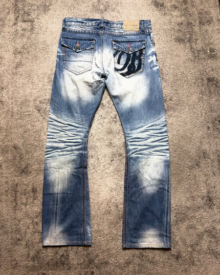 BACKVINTAGE "FROZEN WHISKERS" DENIM