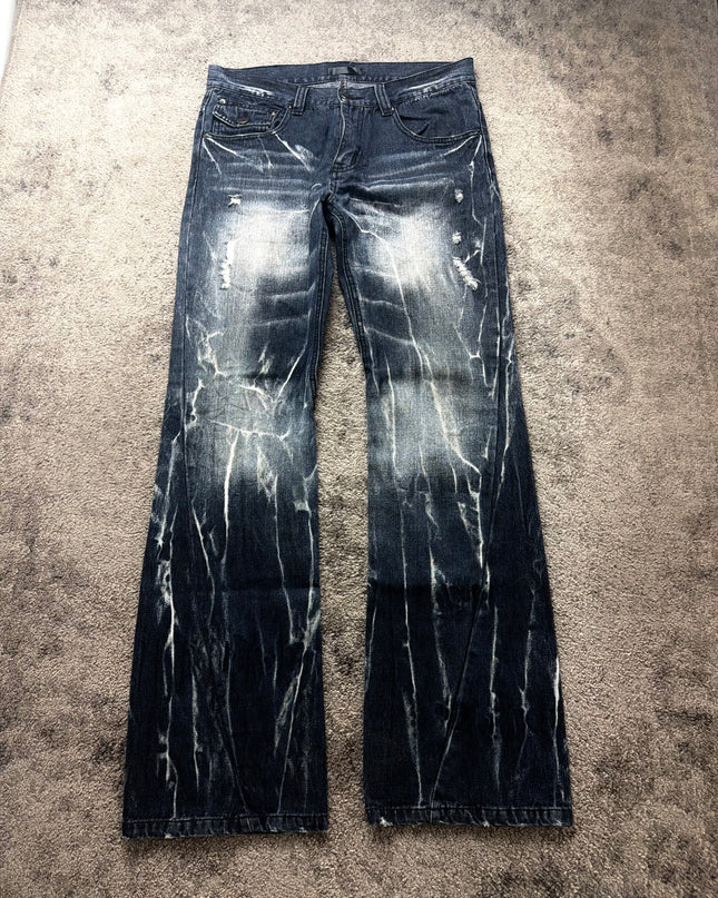 BLACK BACCARA "LIGHTNING VEIN" DENIM