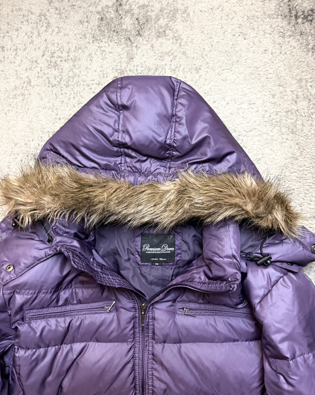 TAKEO KIKUCHI "VIOLET DRIFT" PUFFER