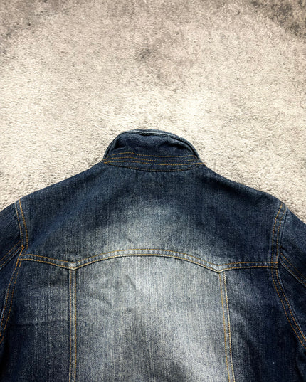JACKROSE "MIDNIGHT FADE" DENIM JACKET (S)