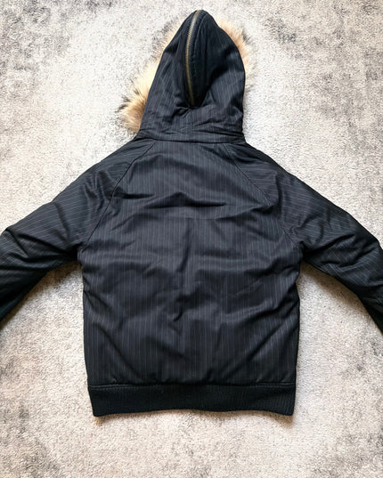 GREEN LABEL "PINSTRIPE AVIATOR" PUFFER