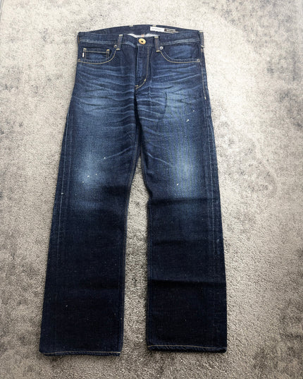 BACKNUMBER "RAW INDIGO" DENIM (M)