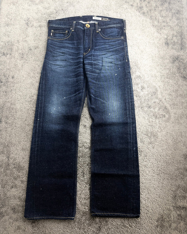 BACKNUMBER "RAW INDIGO" DENIM (M)